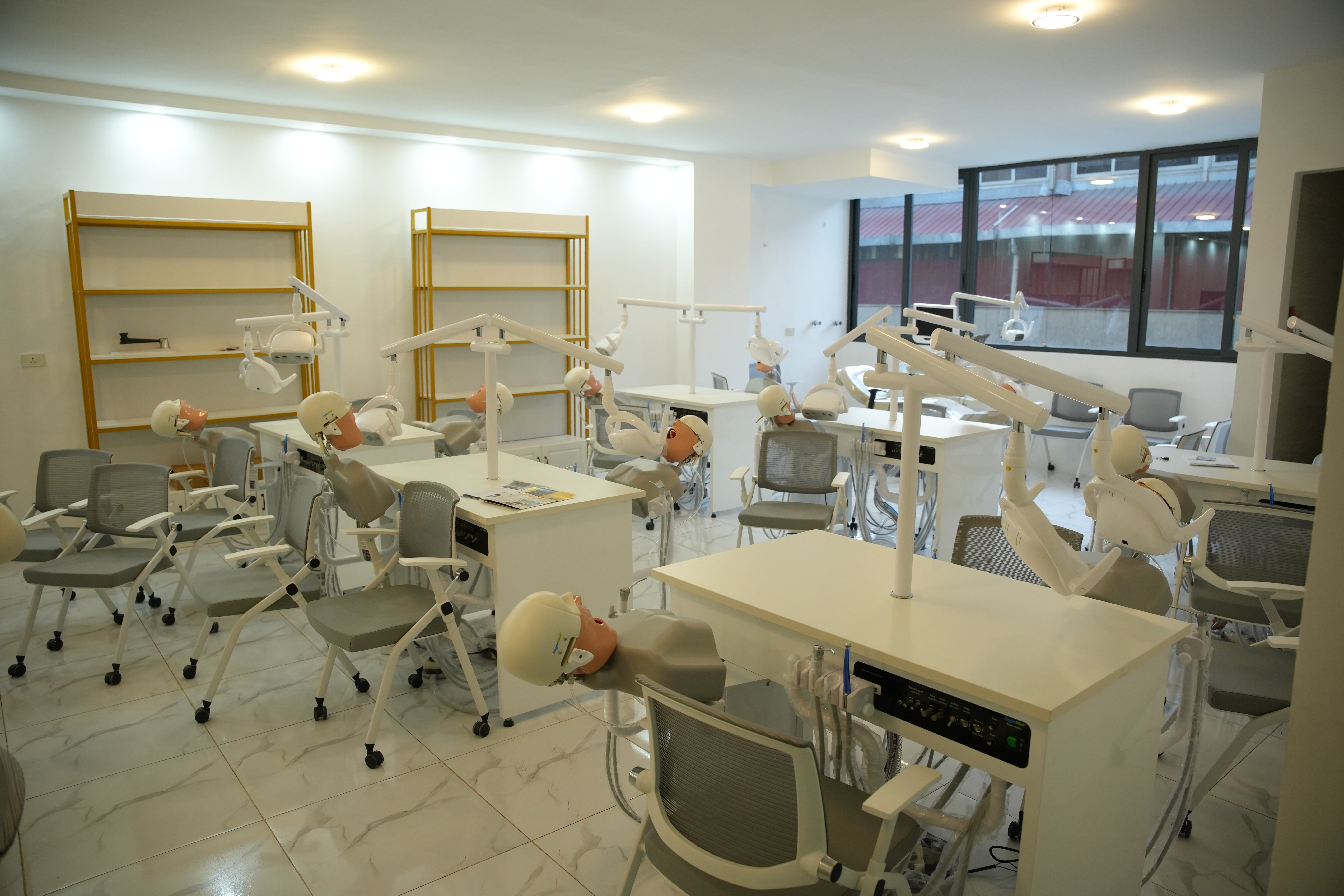 Dental training lab classroom
